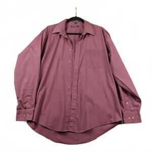 Adolfo - Single Needle Tailoring Men's 34/35 Button Shirt